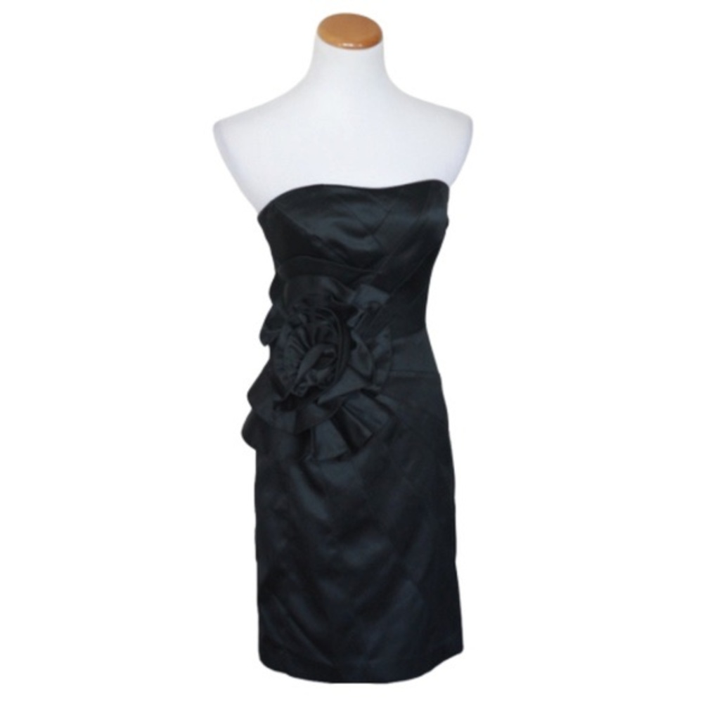 White House Black Market Strapless Cocktail Dress